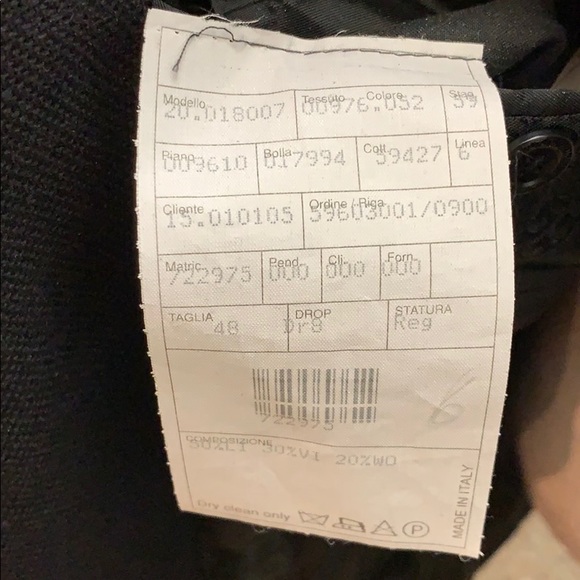 Men’s Versace classic V2 button up suit blazer - Picture 8 of 8